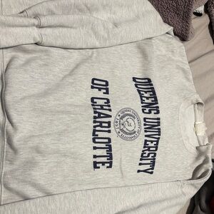Queens University of Charlotte Gray Sweatshirt
